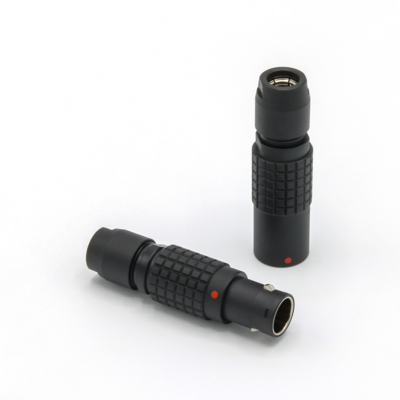 Black LEMO® 1B Push-Pull Connector