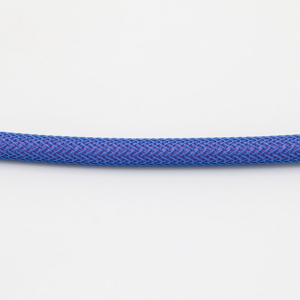Lilac Paracord with Blue Techflex