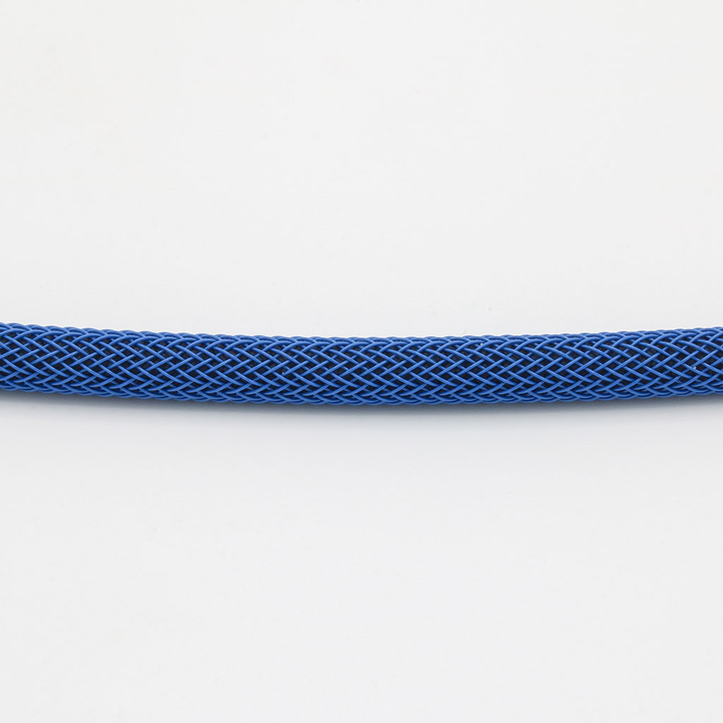Navy Blue Paracord with Blue Techflex