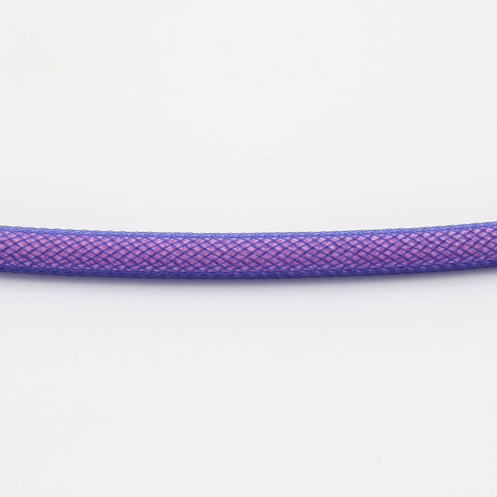 Orchid Pink Paracord with Dark Purple Techflex