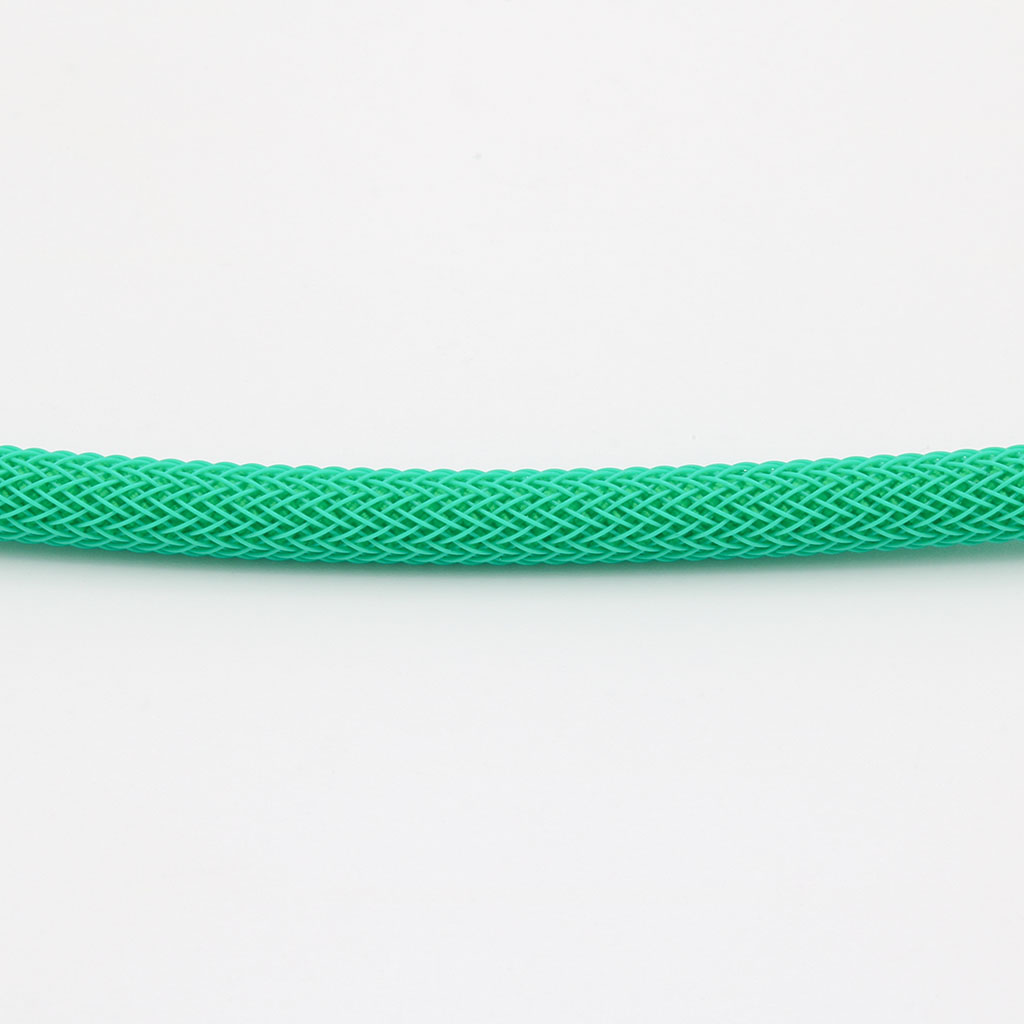 Green Paracord with Green Techflex