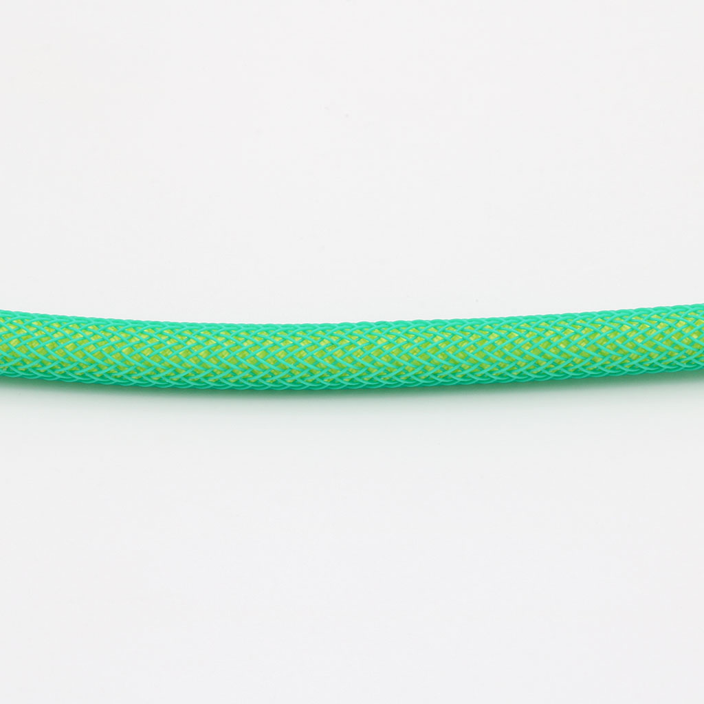 Lime Green Paracord with Green Techflex